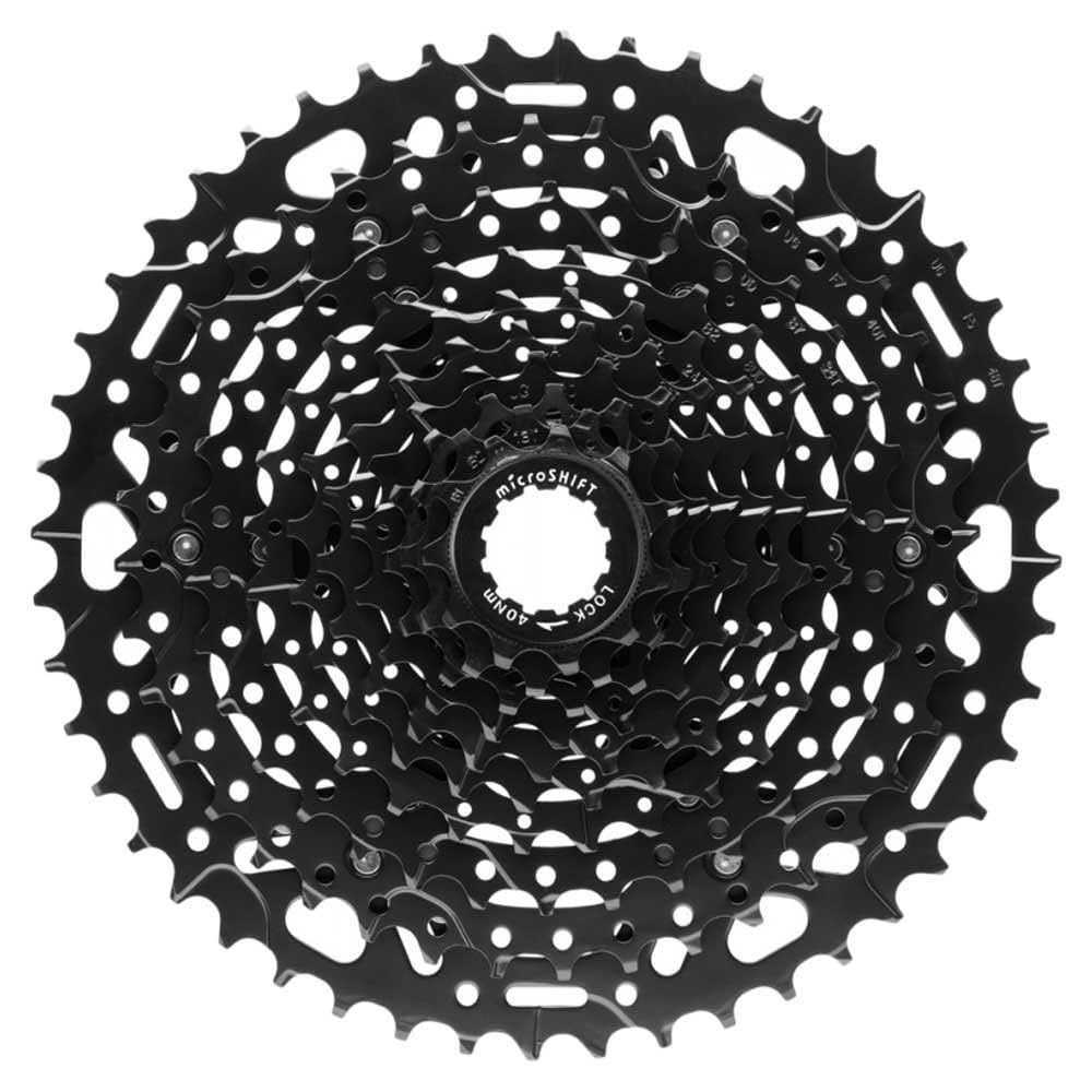 Amazon.com: Microshift Advent X CS-H104 Cassette 10-Speed Black